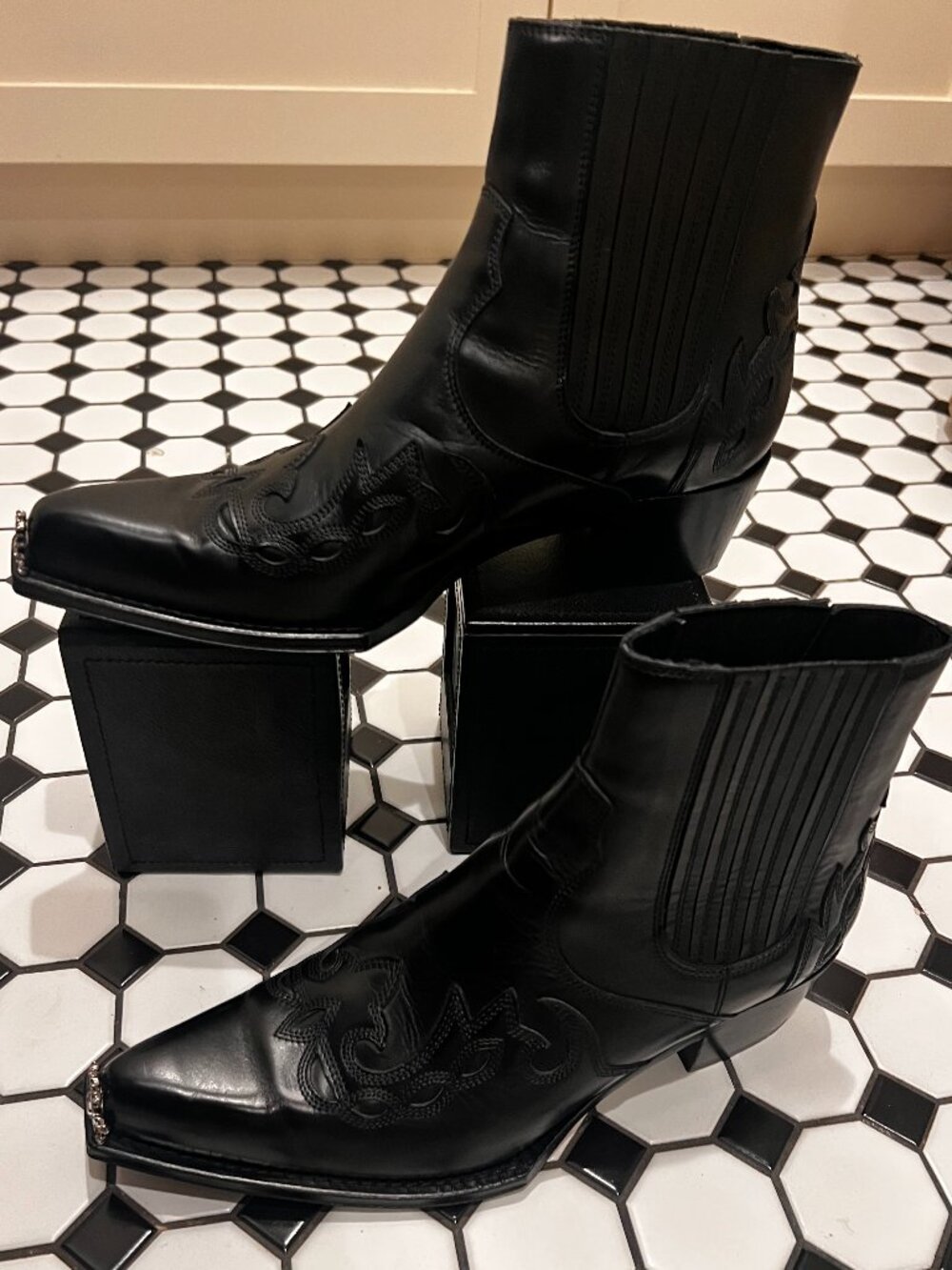 Rare Calvin Klein 205W39NYC Calveta Ankle Boots with Retired 2019 Size 40